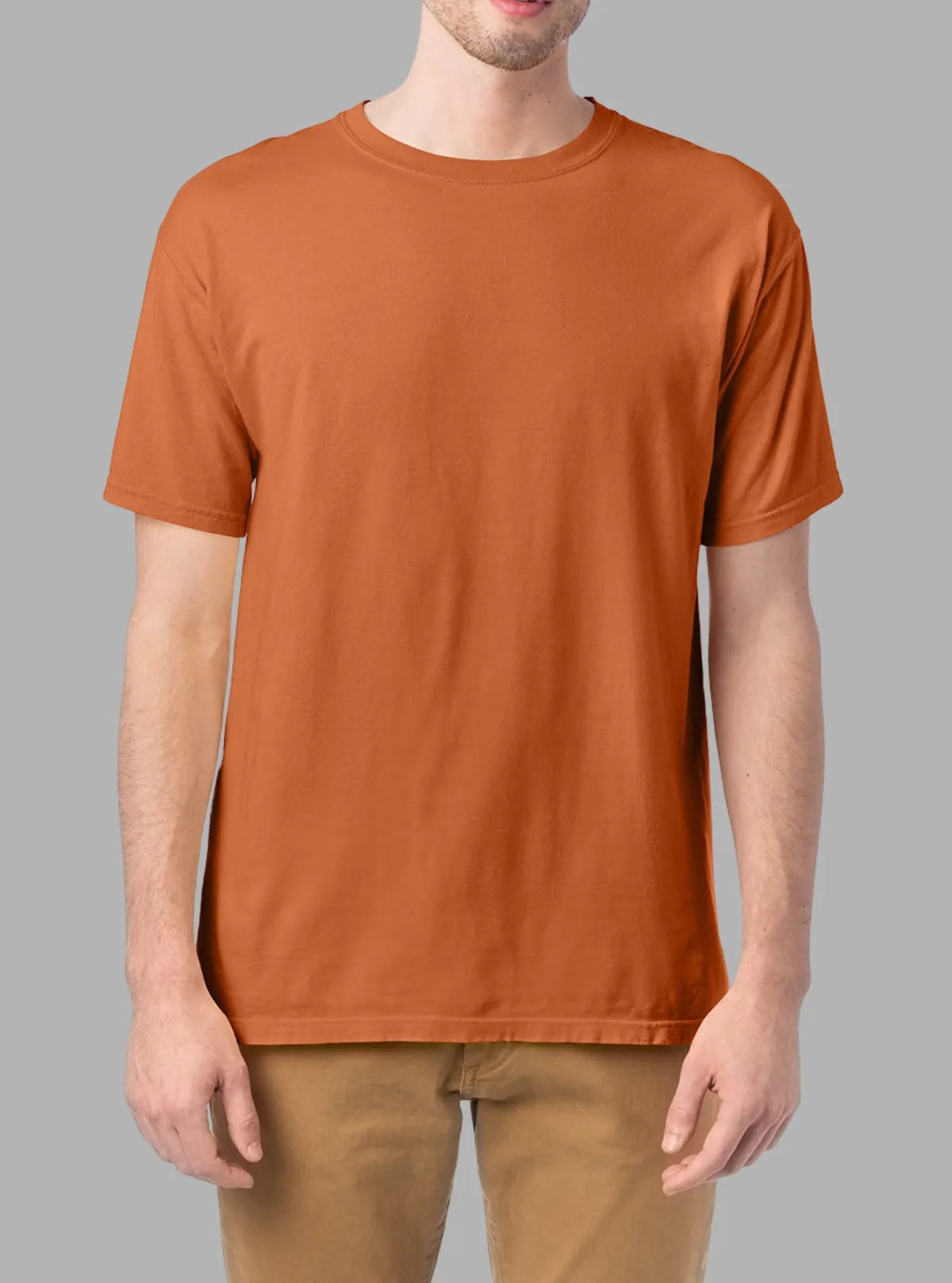 Men’s Apricot 180 GSM Cotton T-Shirt | Promo Thread Wholesale