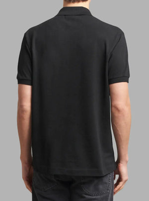 Men’s Black Solid Polo T-Shirt – 100% Cotton, Soft Touch| Promo Thread