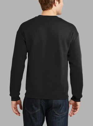 Men’s Black 300gsm Crew Neck Sweatshirt | Promo Thread