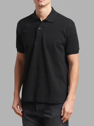 Men’s Black Solid Polo T-Shirt – 100% Cotton, Soft Touch| Promo Thread