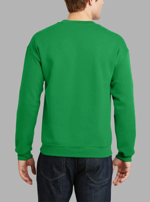 Men’s Bright Green 300gsm Crew Neck Sweatshirt | Promo Thread