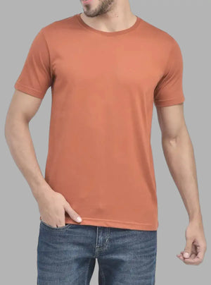Men’s Brown 140 GSM Dri-Fit Polyester T-Shirt | Promo Thread