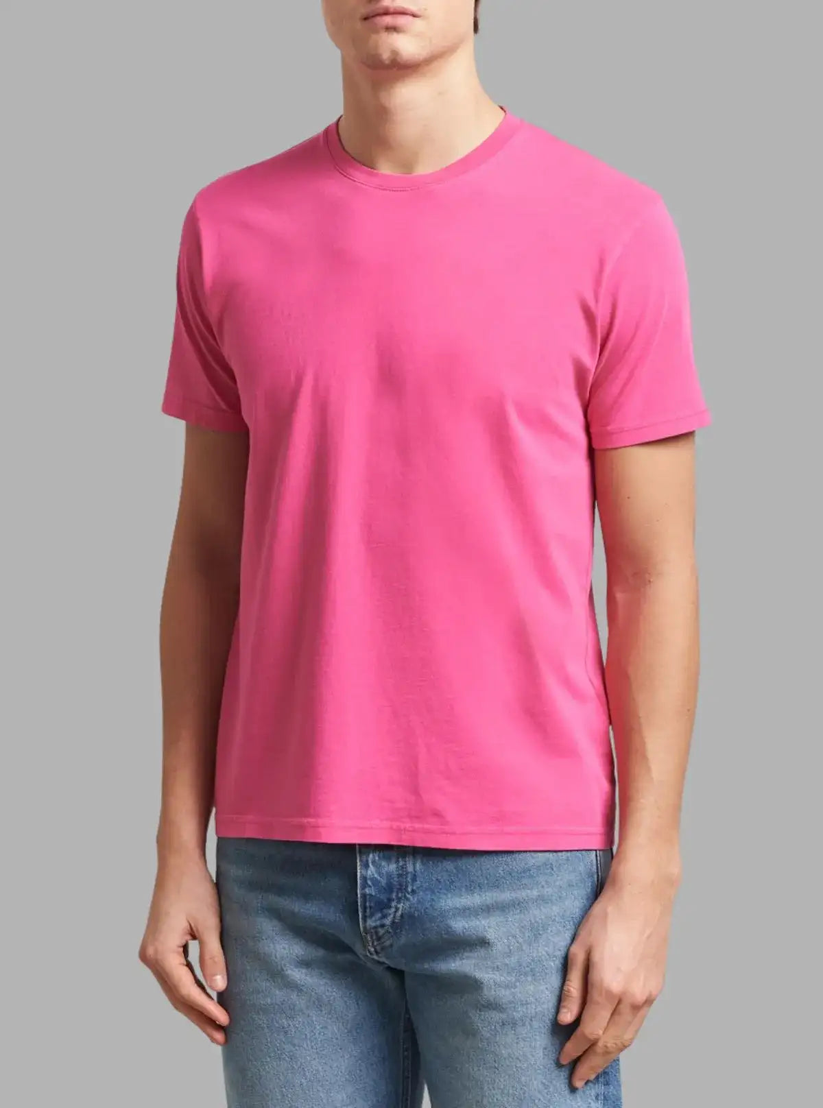 Men’s Bubblegum Pink 180 GSM Cotton T-Shirt – Promo Thread