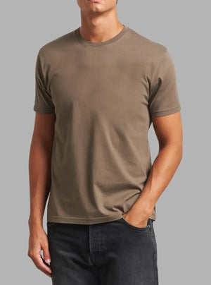 Cedar Brown Men’s 180 GSM Cotton T-Shirt – Promo Thread