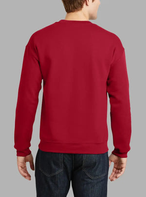 Men’s Cherry Red 300gsm Crew Neck Sweatshirt | Promo Thread