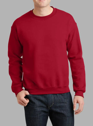 Men’s Cherry Red 300gsm Crew Neck Sweatshirt | Promo Thread