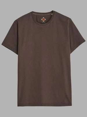 Coffee Brown Men’s 180 GSM Cotton T-Shirt – Promo Thread