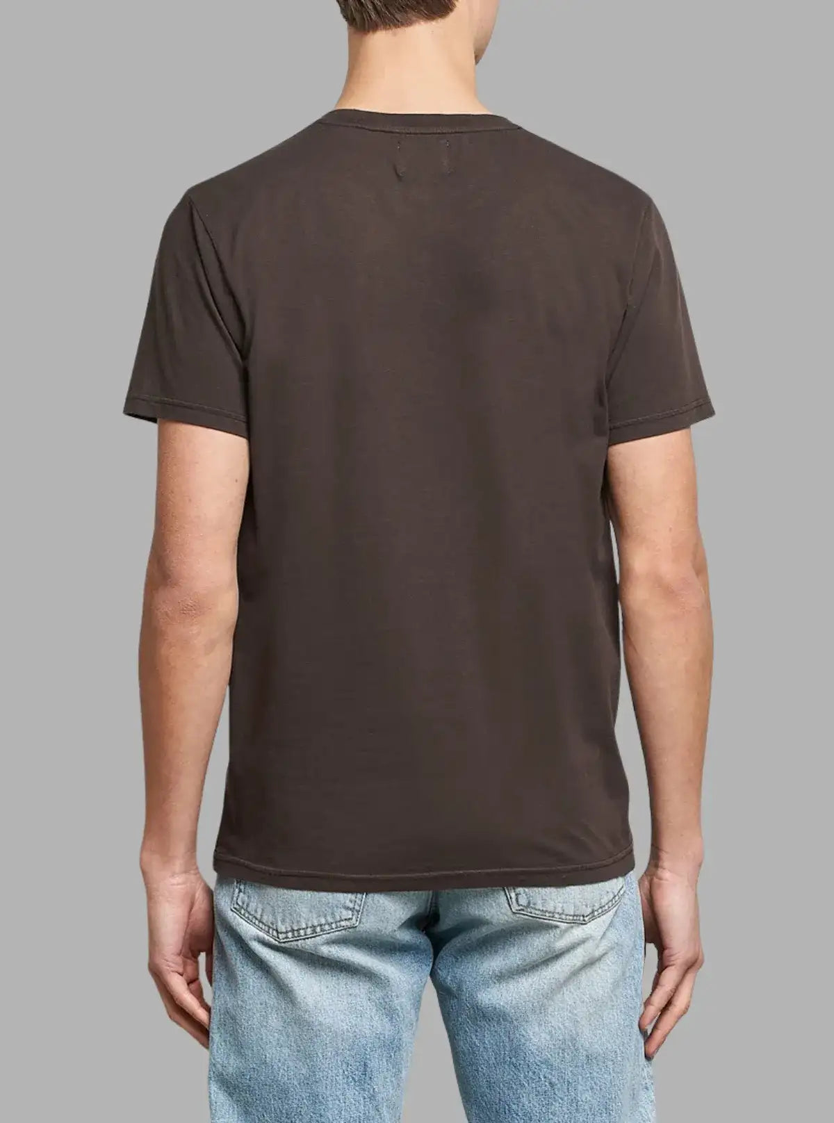 Coffee Brown Men’s 180 GSM Cotton T-Shirt – Promo Thread