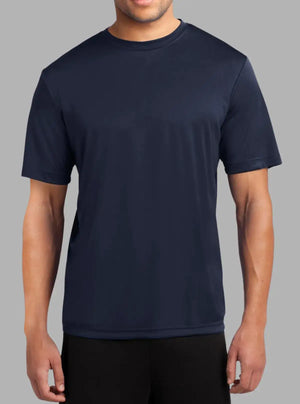Men’s Deep Navy 140 GSM Dri-Fit Polyester T-Shirt | Promo Thread