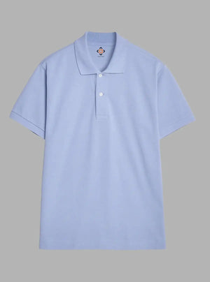 Men’s Pike Delphinium Solid Polo T-Shirt 100% Cotton | Promo Thread