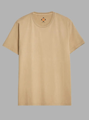 Desert Khaki Men’s 180 GSM Cotton T-Shirt – Promo Thread