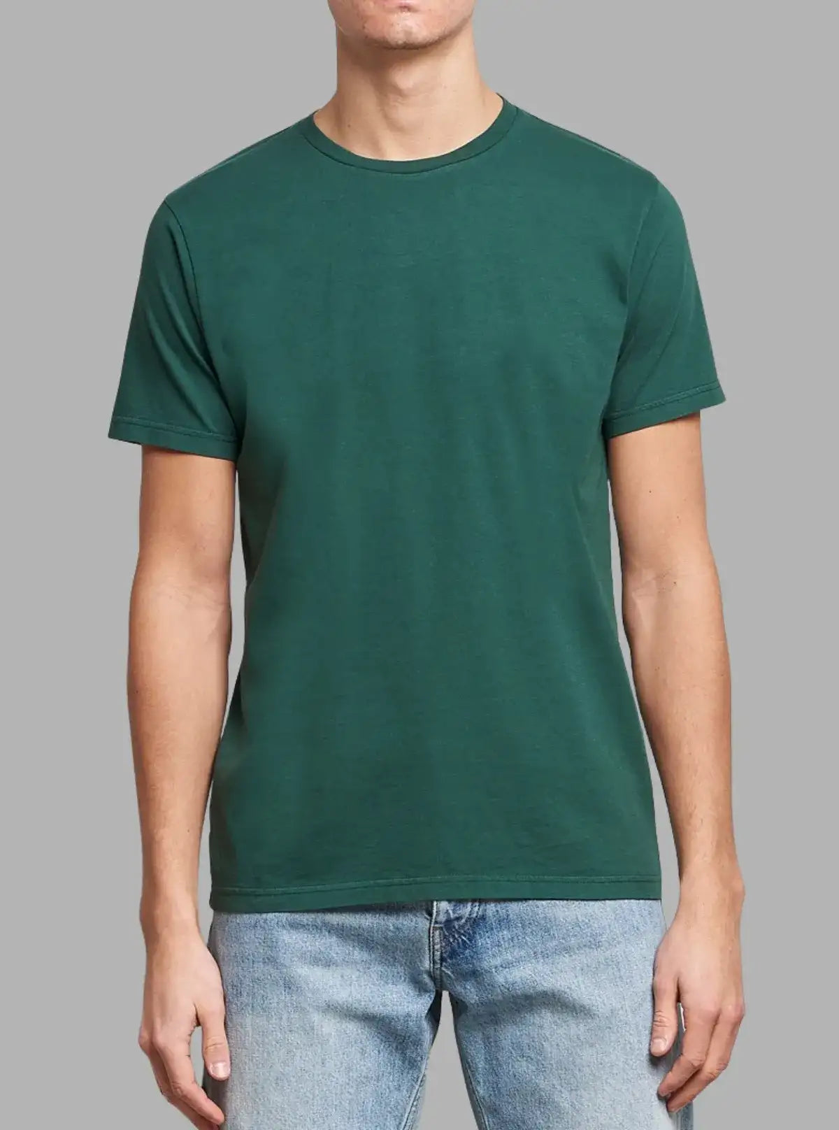 Emerald Green Men’s 180 GSM Cotton T-Shirt – Promo Thread
