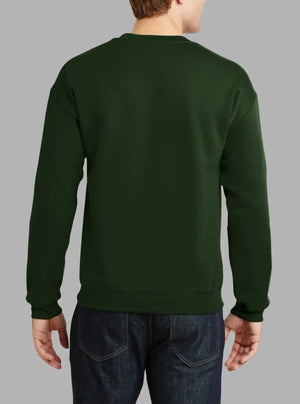 Men’s Forest Green 300gsm Crew Neck Sweatshirt | Promo Thread