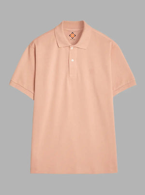 Men’s Pike Latte Solid Polo T-Shirt 100% Cotton | Promo Thread