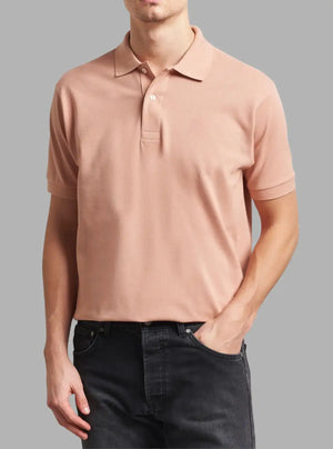 Men’s Pike Latte Solid Polo T-Shirt 100% Cotton | Promo Thread