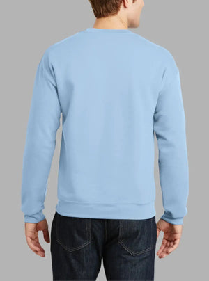 Men’s Light Blue 300gsm Crew Neck Sweatshirt | Promo Thread