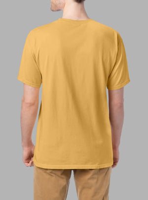 Men’s Mustard 180 GSM Cotton T-Shirt | Promo Thread
