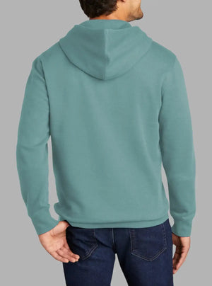 Men’s Ocean Blue 300gsm Hooded Sweatshirt | Promo Thread