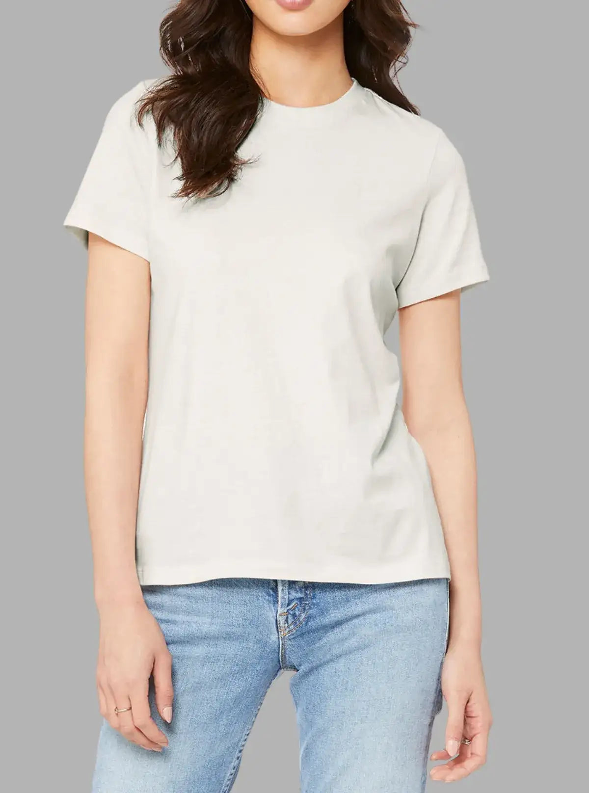 Women’s Off-White 180 GSM Cotton T-Shirt | Promo Thread