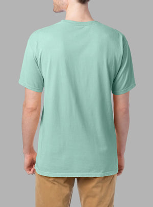 Men’s Pastel Green 180 GSM Cotton T-Shirt | Promo Thread