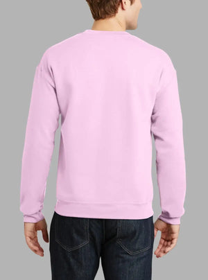 Men’s Pink Crew Neck Sweatshirt 300gsm | Promo Thread