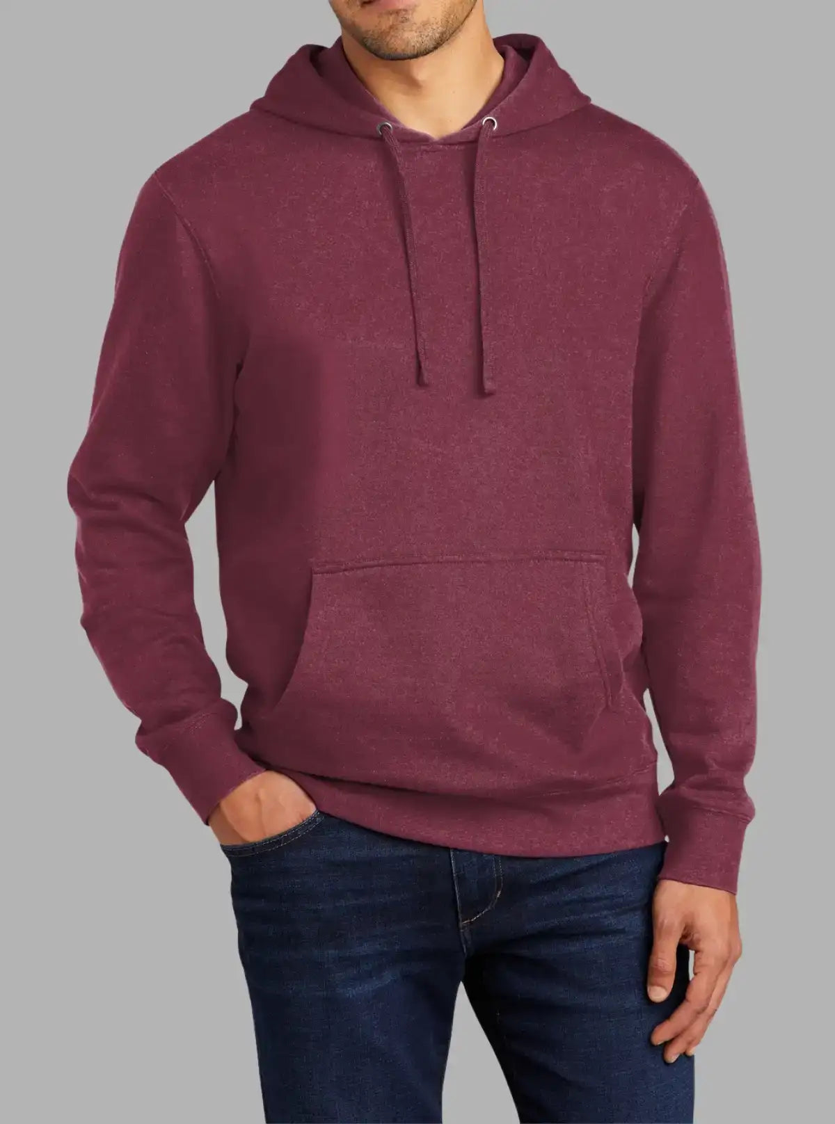 Men’s Plum 300gsm Hooded Sweatshirt | Promo Thread
