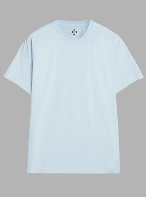 Polar Blue 180 GSM Men’s Solid Cotton T-Shirt | Premium Quality Tee