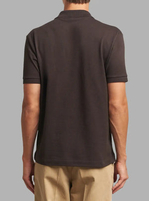 Men’s Porto Brown Solid Polo T-Shirt 100% Cotton | Promo Thread