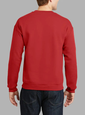 Men’s Red Crew Neck Sweatshirt 300gsm | Promo Thread