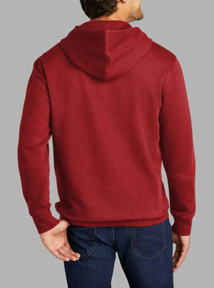 Men’s Red 300gsm Hooded Sweatshirt | Promo Thread