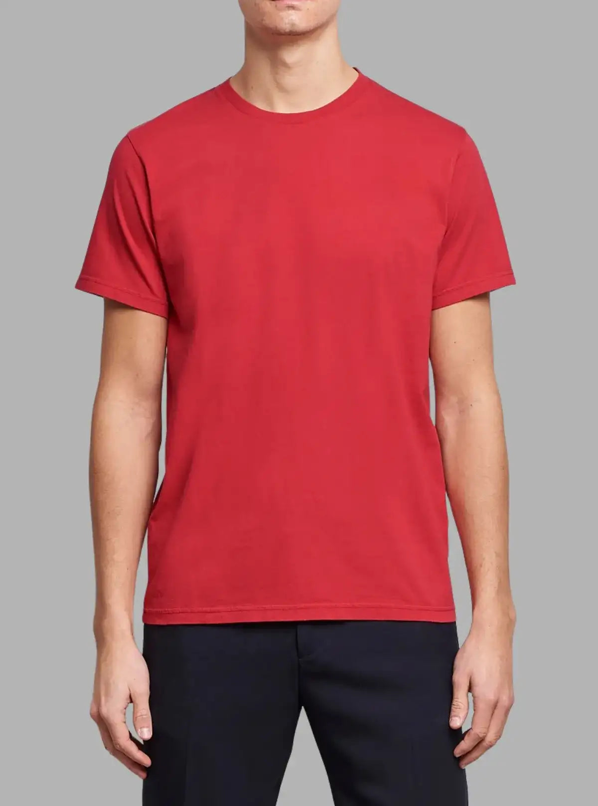 Scarlet Red 180 GSM Men’s Cotton T-Shirt | Premium Bulk Tee