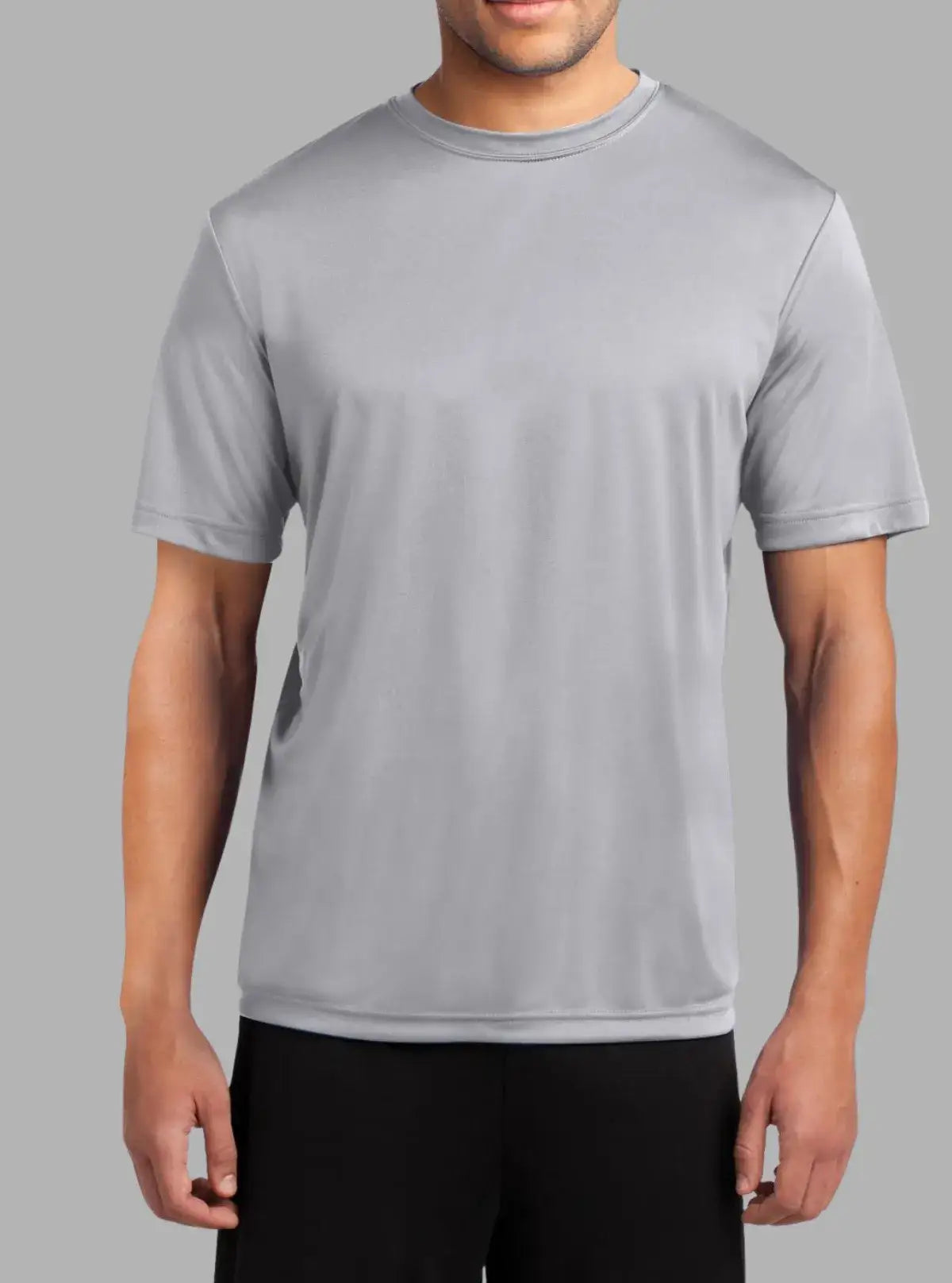 Men’s Silver Grey 140 GSM Dry Fit T-Shirt | Promo Thread
