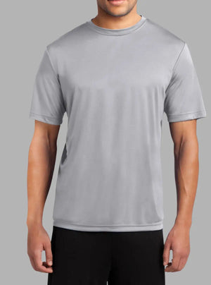 Men’s Silver Grey 140 GSM Dry Fit T-Shirt | Promo Thread