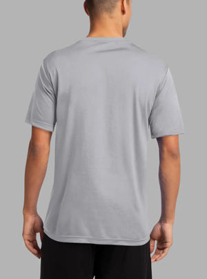 Men’s Silver Grey 140 GSM Dry Fit T-Shirt | Promo Thread