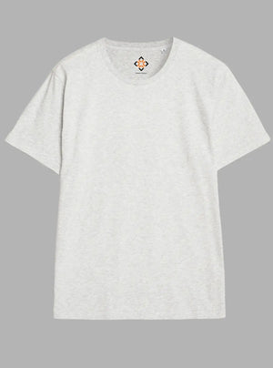 Snow Melange 180 GSM Men’s Cotton T-Shirt | Premium Bulk Tee