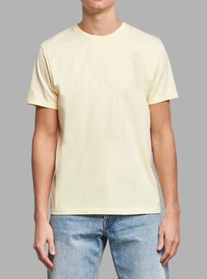 Soft Yellow 180 GSM Men’s Cotton T-Shirt | Premium Bulk Tee
