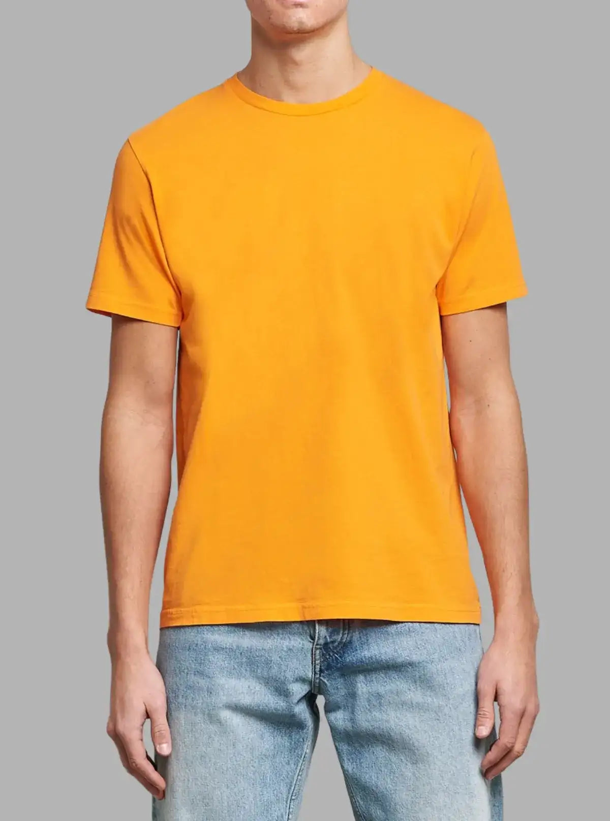 Sunny Orange 180 GSM Men’s Cotton T-Shirt | Premium Bulk Tee