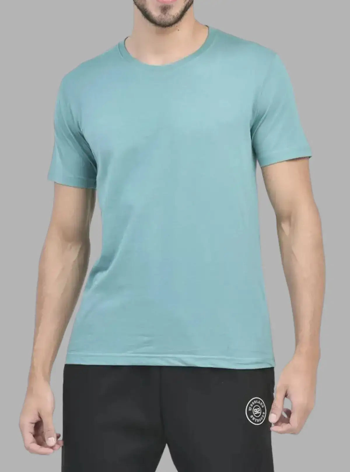 Men’s Teal 140 GSM Dry Fit Polyester T-Shirt | Promo Thread