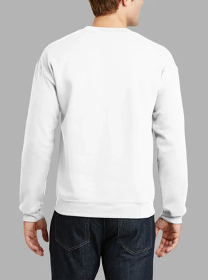Men’s White Crew Neck Sweatshirt 300gsm | Promo Thread