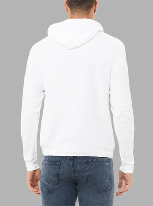 Men’s White 300gsm Hooded Sweatshirt | Promo Thread