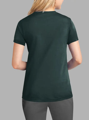 Women’s Dark Green Polyester Dry Fit T-Shirt 140gsm | Promo Thread